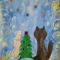 конкурс детских рисунков, Всероссийский творческий конкурс «Новый год стучится в двери»